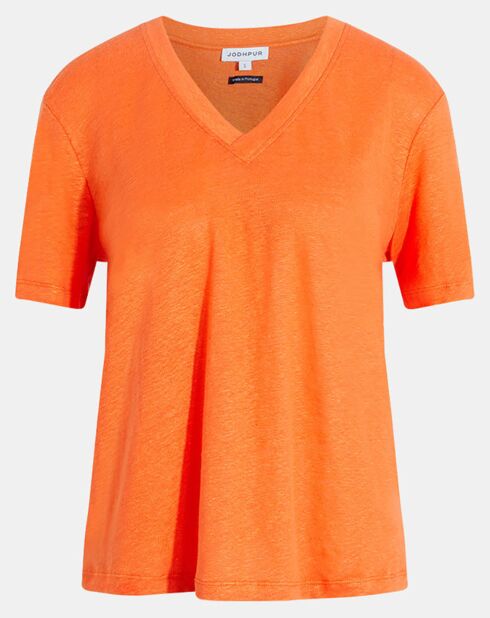 T-Shirt  100% Lin Aribo orange