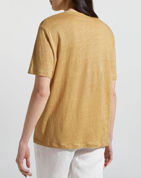 T-Shirt 100% Lin Lin Ariba beige