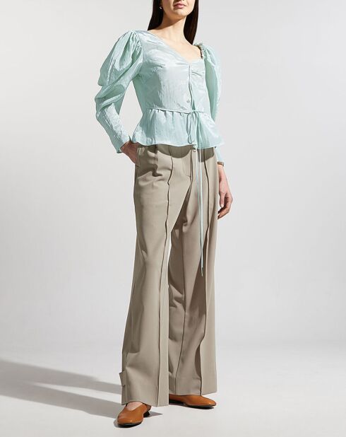 Blouse Fiona vert clair