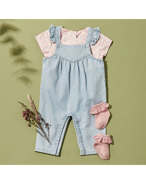 Top Ituna bis aop fleurs multicolore