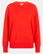 Pull merinos Alice rouge