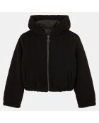 Blouson en Fausse Fourrure Faustine noir