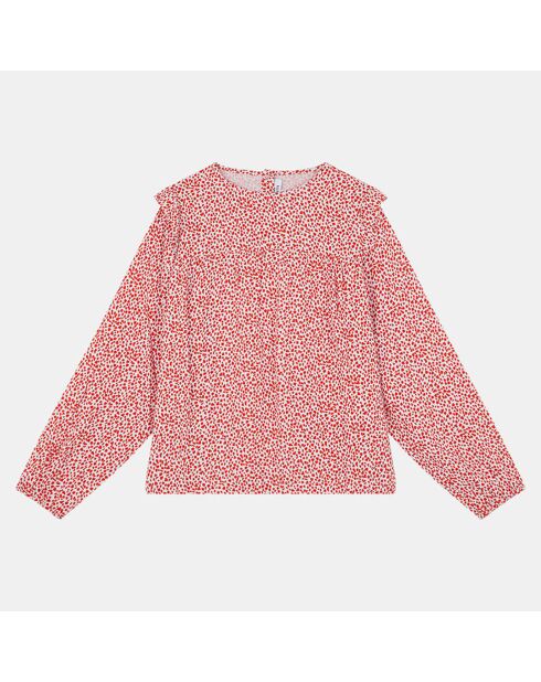 Blouse Cjuanna1 print rose