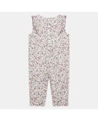 Combinaison en Coton Bio Aliama  aop multicolore