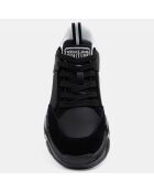 Baskets en Cuir Speedtrack Dis.06 noires