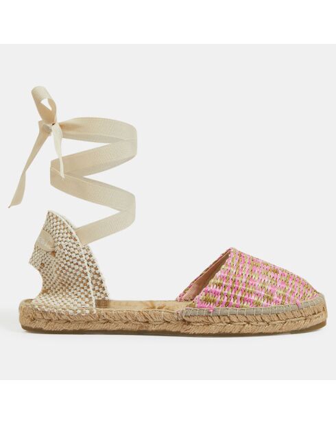 Espadrilles Valenciana rose/multicolore