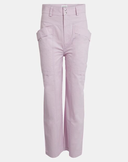 Pantalon large Ruby parme