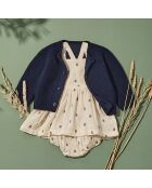 Ensemble Badas robe clt gaze écru