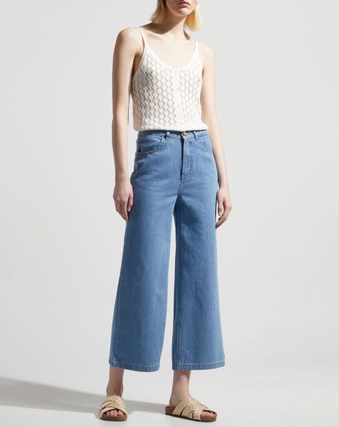 Jean large Nucia bleu