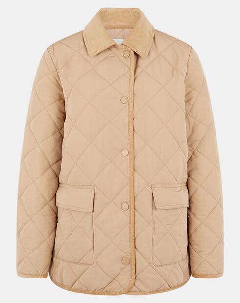 Parka Mazari chasse beige clair