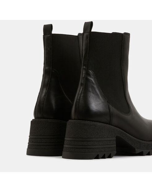 Chelsea Boots noires - Talon 6 cm