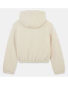 Blouson en Fausse Fourrure Faustine beige