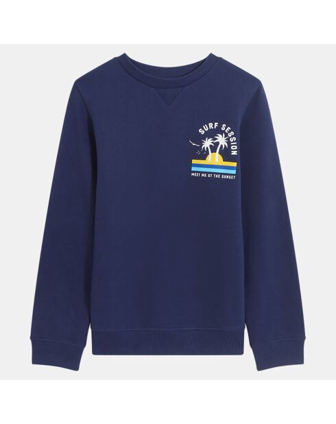 Sweat Marc2 bleu marine