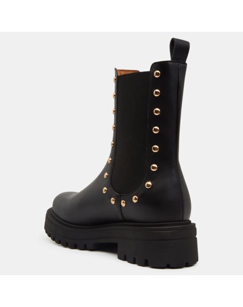 Chelsea Boots avec studs noires