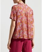Chemise Leonie imprimée rose