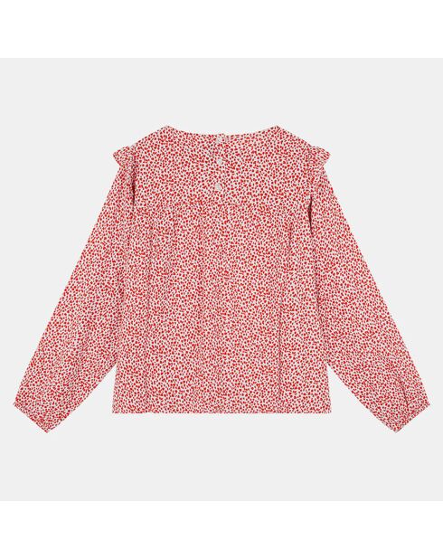 Blouse Cjuanna1 print rose