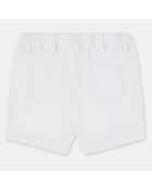 Short en Coton Bio Itano  twill bleu ciel