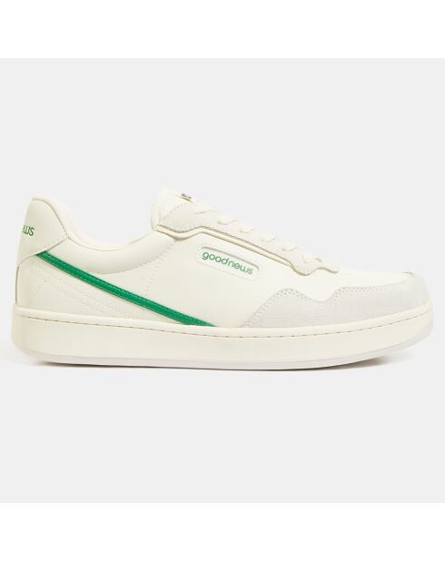 Baskets Mack blanc/vert