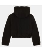 Blouson en Fausse Fourrure Faustine noir