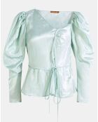Blouse Fiona vert clair