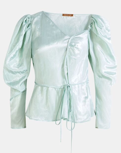 Blouse Fiona vert clair