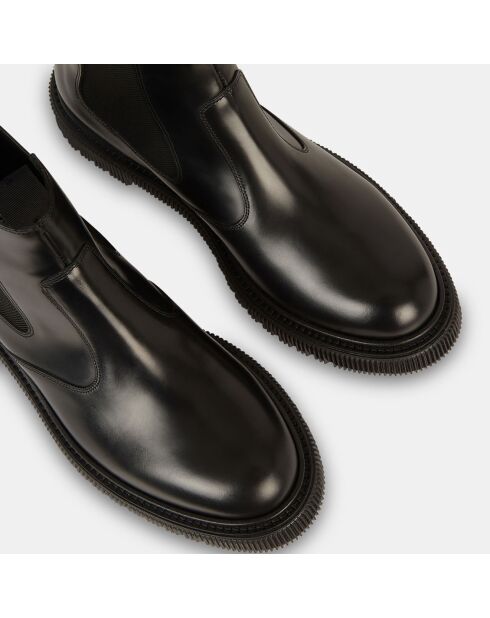 Chelsea boots en Cuir Type 156 noires