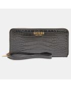 Portefeuille Laurel noir - 10x3x20 cm