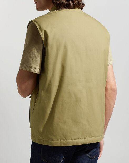 Blouson sans manches Pavest rev kaki clair