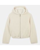 Blouson en Fausse Fourrure Faustine beige