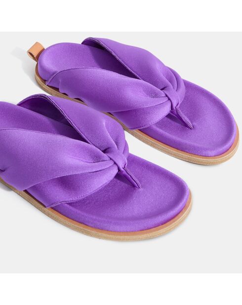 Sandales en Néoprène Flip Flop violettes