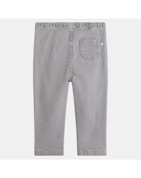 Pantalon Alouko bis denim gris
