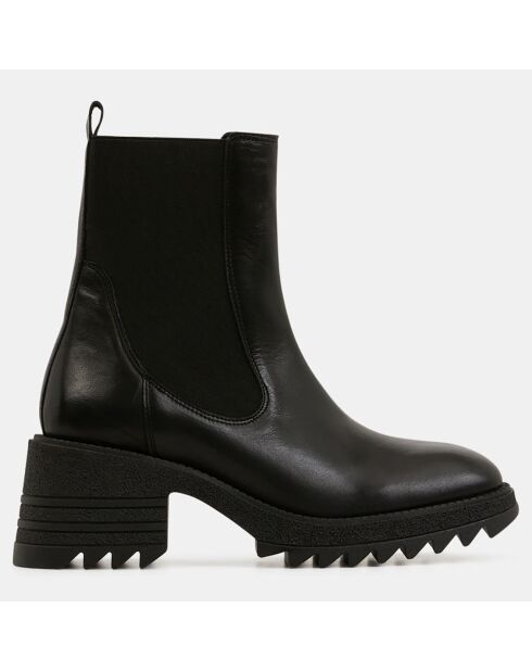 Chelsea Boots noires - Talon 6 cm