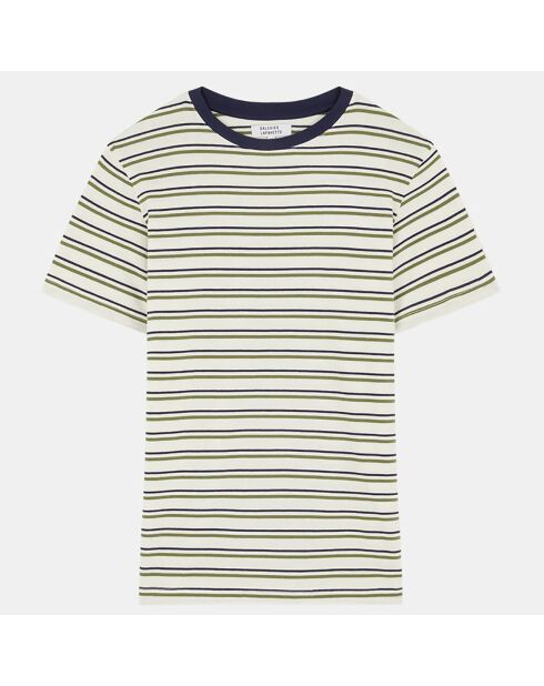 T-Shirt Gaspard rayé oversize multicolore