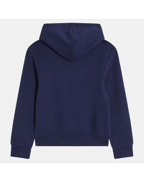 Sweat à capuche en Coton Bio Voons bleu marine