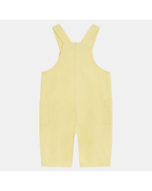 Salopette en Coton Bio Izak twill jaune