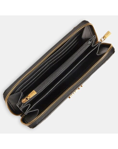 Portefeuille Laurel noir - 10x3x20 cm