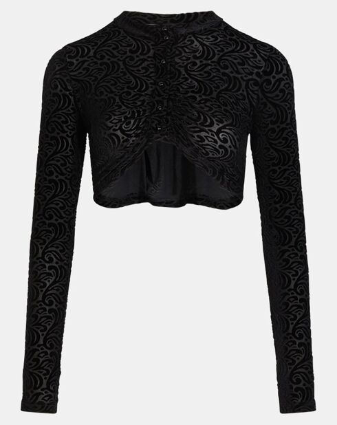 Crop Top Patti noir