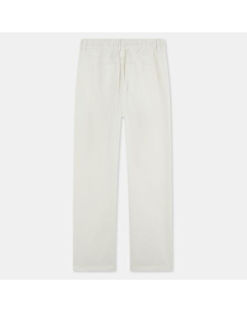 Pantalon Destinée twill écru