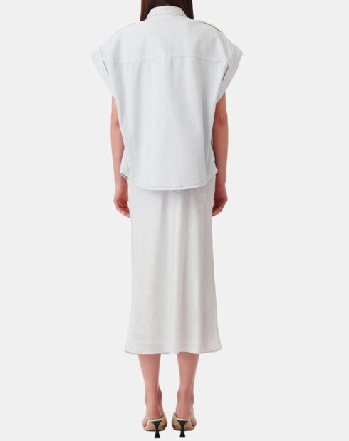 Chemise Azali bleu clair