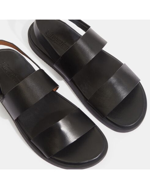 Sandales en Cuir Joyce noires