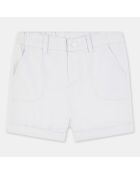 Short en Coton Bio Itano  twill bleu ciel