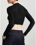 Crop Top Patti noir