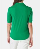 Chemise en Lin mélangé verte