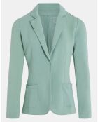 Veste Diane 1 bouton vert clair