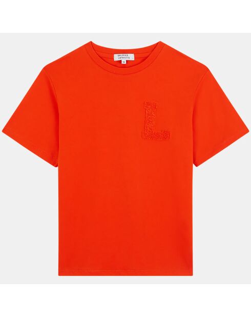 T-Shirt Gaspard mc Oversize orange