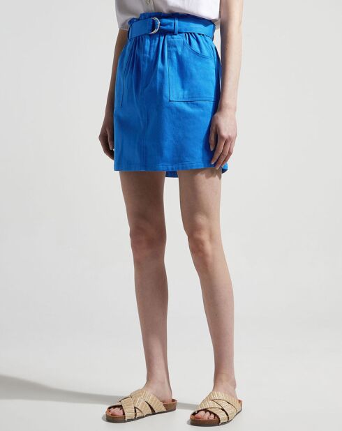 Jupe Luciana bleu vif
