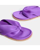 Sandales en Néoprène Flip Flop violettes