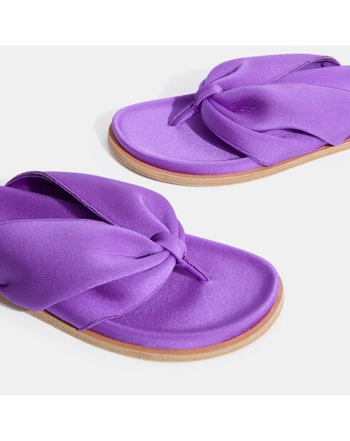 Sandales en Néoprène Flip Flop violettes