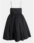Robe Cantina mini bow back noire