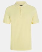 Polo en Coton Bio Soloc mc basique jaune clair